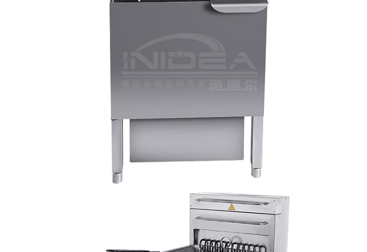 机械版带滤油车单槽炸炉IDZL-9M-1T